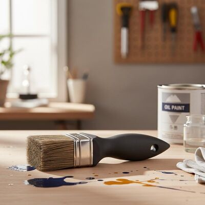 合成ブリスル素材 ハウスペイント ブラシ エルゴノミックデザイン 適したオイルベースのペイント 性能と快適性を提供します